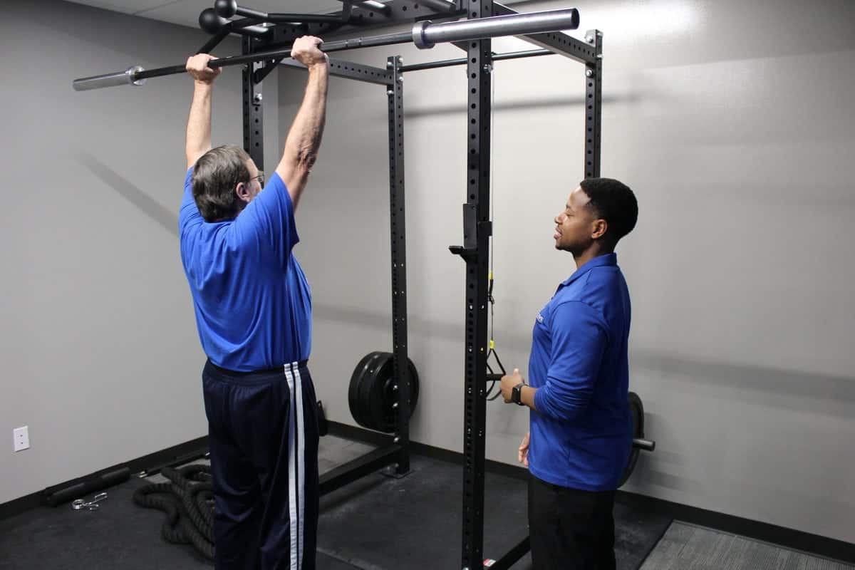 Physical therapist helping patient build bone strength at ProActive Physical Therapy and Wellness Louisville, KY